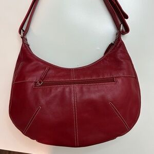 Tignanello Red hobo bag y2k vintage supple leather